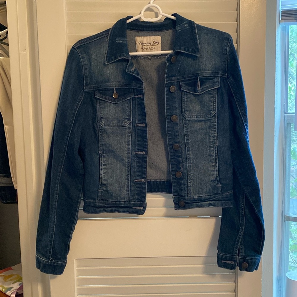 American Rag semi cropped jean jacket